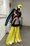 Walter Van Beirendonck Super Walter Knit sweater (led) AW22-23 5007 (A) Black